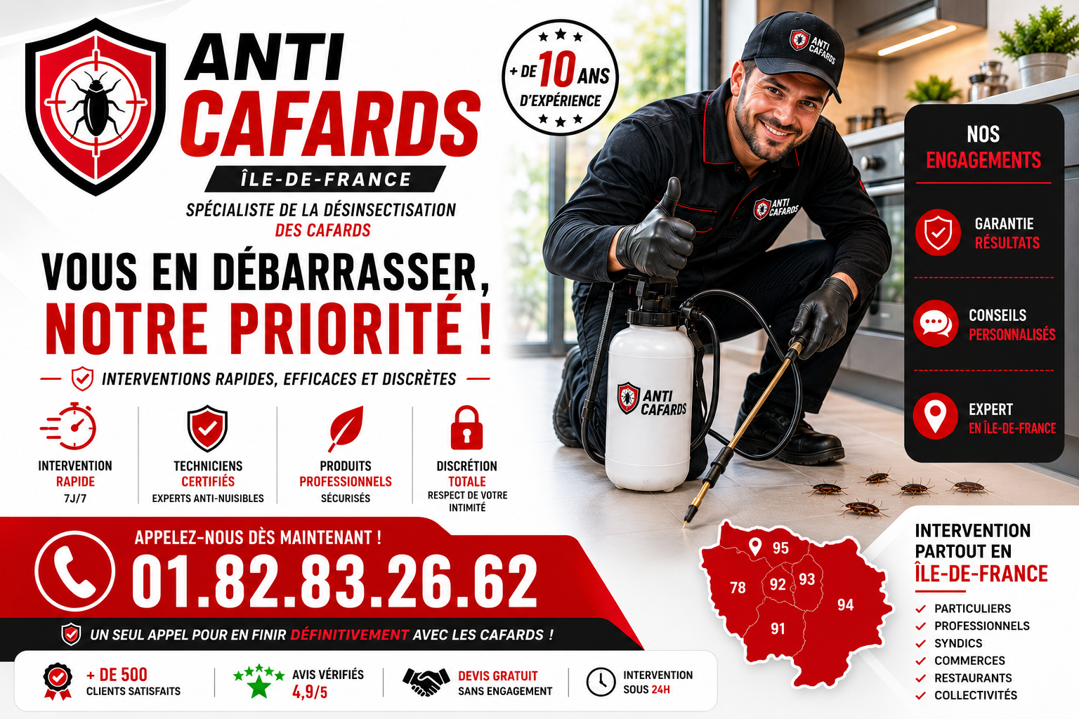 Cafards Vanves